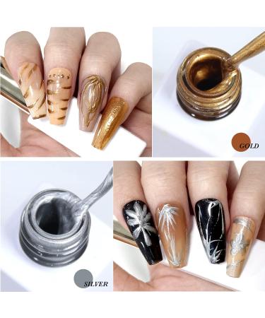 U-Shinein Nail Gel Polish 6 Colors Glitter Nail Polish Gel Solid Nail Sculpture Building Gel Nail Charms Gel Upgrade Solid Builder Gel Color 03 - Buy Online on GoSupps.com