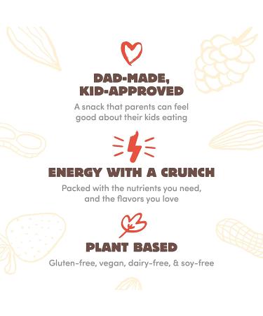 Organic & Delicious Vegan Energy Bar Bites - Gluten-Free, Non-GMO, Soy-Free - Pack of 24 (Almond Butter Crunch) - Buy Online on GoSupps.com