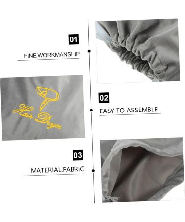 WOONEKY Fabric Hair Dryer Travel Pouch Hair Dryer Bag for Traveling Duffle Bag for Travel - Buy Online on GoSupps.com