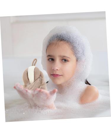 Balacoo 4 Pcs Long Bath Flower Back Scrubber - Men's Mesh Body Pouf & Shower Sponge for Ultimate Cleanliness - Buy Online on GoSupps.com