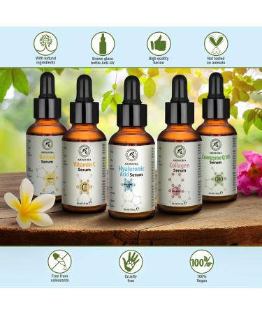 Hyaluronic Acid Skin Serum 1.0 oz - Anti-Aging Face & Skin Care - All Skin Types - Moisturizing Glass Bottle - Buy Online on GoSupps.com