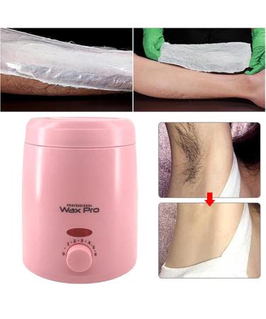Harilla 200ml Portable Hot Wax Heater - Compact Electric Wax Melting Pot for Hair Removal | Ideal for Home Use - Pink - Buy Online on GoSupps.com