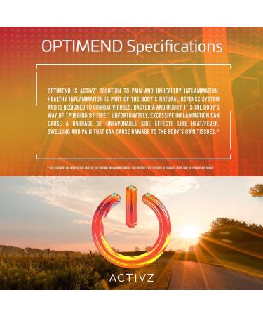 ACTIVZ Optimend - Advanced Joint Mobility and Comfort Support with Enhanced Bioavailability Using CyLoc Dextrin and DexKey Technology - 60 Capsules - Buy Online on GoSupps.com