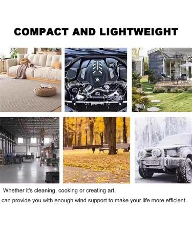 Turboglass Car Blower Turbodry Car Dryer Portable Cordless Turbodry Plus Car Dryer Handheld High Powered Car Wash Car Blower for Cleaning Camping Outdoor Automotive Industrial Style (2-PCS) - Buy Online on GoSupps.com