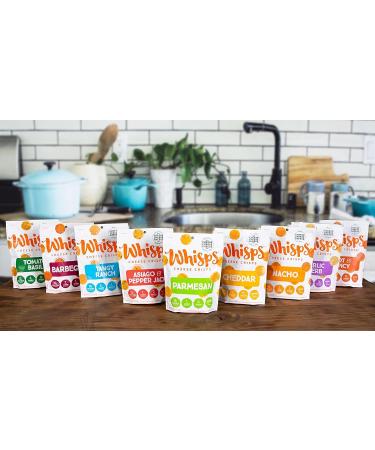 Whisps Barbeque Cheese Crisps 2.12 oz - Flavorful Low-Carb Snack - Buy Online on GoSupps.com