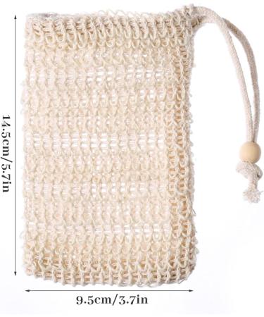 yanwuwa 10Pcs Natural Soap Bags for Foaming Soap Bars Shower Massage Soap Making at Home - Buy Online on GoSupps.com