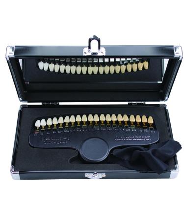 3D Shade Guide Color Comparator - 20 Color Teeth Whitening Set | Dental Bleaching Plate for Perfect Smile - Buy Online on GoSupps.com
