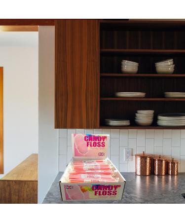 20 X Candy Floss Rock Sticks Handmade Traditional Rainbow Classic Sweets Retro Seaside Gift Wholesale Confectionery - Buy Online on GoSupps.com