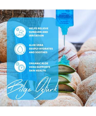 Bilge zturk Ice Gel With Organic Aloe Vera Juice Nourishes Moisturizes and Provides Cooling Freshness For All Skin Types After Sun Exposure or Showering 125ml - Buy Online on GoSupps.com