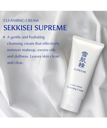 SEKKISEI Supreme Cleansing Cream - Hydrating Facial Cleanser (5 oz) | Gentle & Effective International Shipping - Buy Online on GoSupps.com