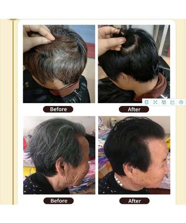 500ml Natural 5 Minutes Herbal Hair Darkening Shampoo Multicolor Hair Dye For Men And Women Black Hair Coloring Shampoo (Chestnut) - Buy Online on GoSupps.com