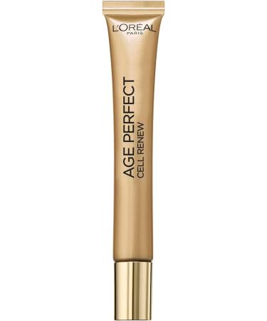 L'Oreal Paris Age Perfect Cell Renew Illuminating Eye Cream 15ml for Mature Skin with Cooling Applicator - Buy Online on GoSupps.com