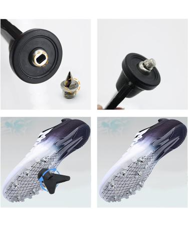 QPEY 42-Piece 1/4 Inch Steel Track Shoe Spikes Replacement Set with Wrench - Buy Online on GoSupps.com