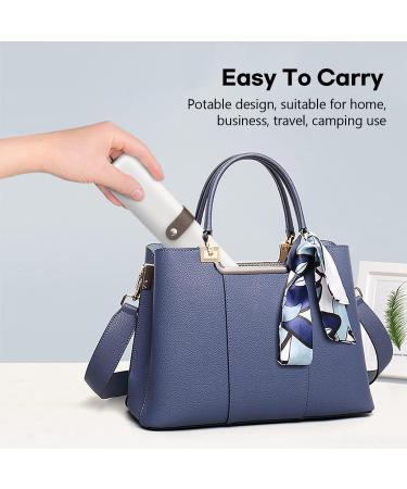 HubiCare Portable UV Toothbrush Sanitizer Travel Case Cycle Rechargeable Sterilizer Box Cleaner Holder Fits Electric Toothbrush Heads and Manual (1 Pack) White Holder - Buy Online on GoSupps.com