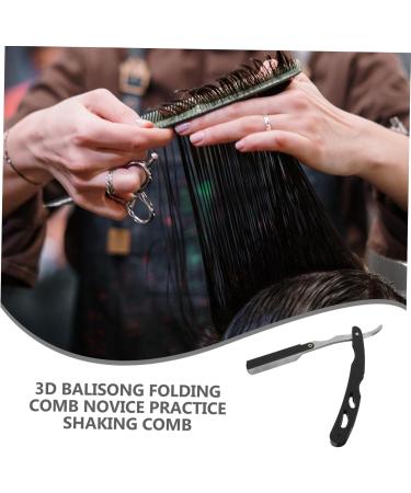 Angoily Stainless Steel 2-Path Manual Shaver for Men | Rapid Precision Beard Razor & Hairdresser Tool - Buy Online on GoSupps.com