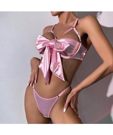 Plus Size Carrier Undershirt with Flower Pattern Lingerie | Spaghetti Strap Baby Doll Nightwear for Curvy Women Comfortable Open Crotch Design in Black & Pink - Buy Online on GoSupps.com