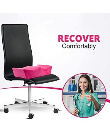BBL Pillow After Surgery Brazilian Butt Lift Pillow Post Surgery Recovery Seat Booty Foam Lift Pad Fits in Car Seat and Office Chair - Buy Online on GoSupps.com