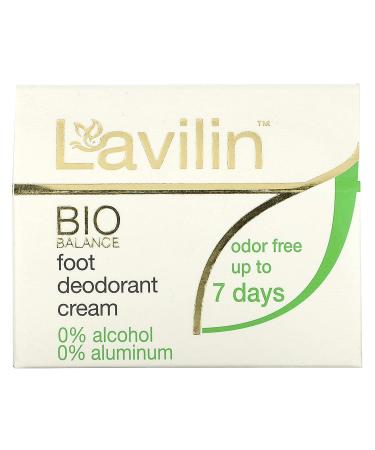 Lavilin Bio Balance Foot Deodorant Cream 12.5g | Unisex Odor Control - Buy Online on GoSupps.com