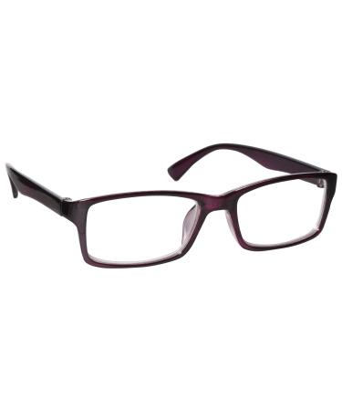 The Reading Glasses Company Purple Readers Designer Style Mens Womens R92-5 +1.00 +1.00 Magnification Purple - Buy Online on GoSupps.com