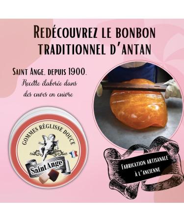 Set of 10 Boxes of Liquorice Vanilla Pastilles Sant'Angelo Traditional Sweets 100% French Licorice Vanilla - Buy Online on GoSupps.com