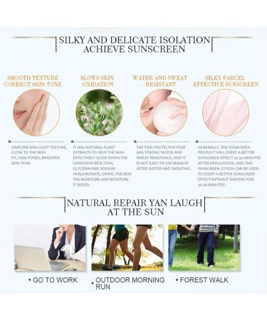 MEITREND Sunscreen sunscreen SPF 50+ for face foundation concealer sunscreen waterresistant sweatproof moistureproof antiaging sunscreen SPF 50+ PA+++ - Buy Online on GoSupps.com