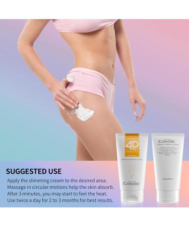 B Flat Firming Slimming Cream - Tighten Thighs & Arms Moisturizing Belly Burning Formula 120 ML - Buy Online on GoSupps.com