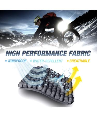 Souke Sports Winter Men s Bicycle Pants - Long Thermo Fleece Lined Windproof & Water-Repellent Softshell - L PL8060-4/4 Black - Buy Online on GoSupps.com