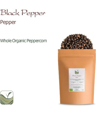 Poivre Noir Grain Entier Biologique - Poivre Noir Gourmet Bio - Poivre Noir Pour Meuleuses - Poivrons Grains De Poivre Noir Bio Poivre Noire Poivre En Grain Poivre Noir En Grains Poivre Grain - Buy Online on GoSupps.com