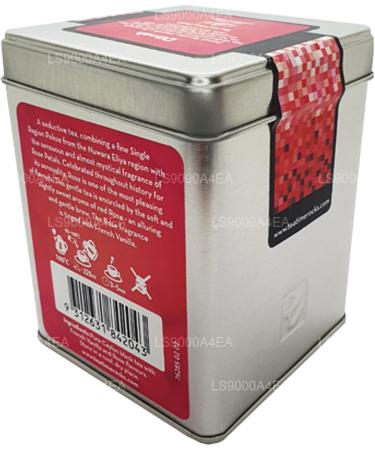 Dilmah Rose with French Vanilla Tea 20 Luxury Tea Bags in Tin Caddy - Dilmah Exceptional Real Leaf Tea Pure Ceylon French Vanila Tea Box - Buy Online on GoSupps.com