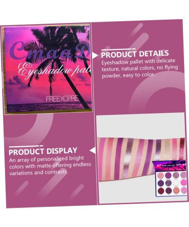 Healvian 3 Boxes Eyeshadow Palette Colorful Eyeshadow Woman Eyeshadow Pallet Cosmetic Supplies Plastic 1 count (Pack of 1) Colorfulx3pcs - Buy Online on GoSupps.com