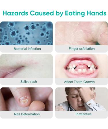 EFINITYER Anti-Bite Nail Treatment for Kids - Stop Nail Biting & Thumb Sucking - Bitter Taste Polish - Green - 1 Count - Buy Online on GoSupps.com