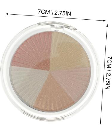 SOESFOUFU 1 Box Highlight Powder Highlighting Shimmer Highlighter Makeup Shimmer Powder for Face Plastic Shell - Buy Online on GoSupps.com