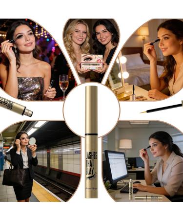 Eyelash liquid with volumizing formula 5 ml eyelash enhancer volumizing liquid nourishes and strengthens for women daily makeup weddings home travel - Buy Online on GoSupps.com