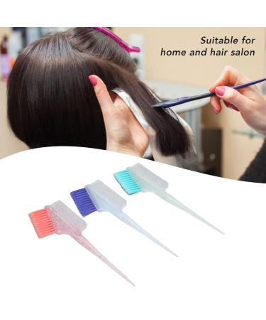 3-Piece Colored Brush Set for Hair Dye | Double-Sided Hair Coloring Brushes for Salon Use - Buy Online on GoSupps.com