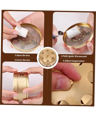 Premium 1 Piece Cardboard Moxibustion Pot Holder - Scalding Protection for Moxibustion Massage Devices | International Shipping Available - Buy Online on GoSupps.com