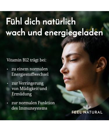 High-Dose Vegan Vitamin B12 - 50 ml (900 Drops) - 500 g/Drop - Methyl & Adenosylcobalamin - Lab-Tested Additive-Free Made in Germany - Buy Online on GoSupps.com