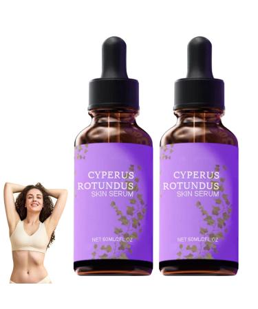 2PCS Cyperus Rotundus Oil -60ml Natural Cyperus Rotundus Oil is Used for Moisturizing and Soothing After Hair Removal. It Can Reduce Hair Growth on the Body and is Suitable For All Skin Types