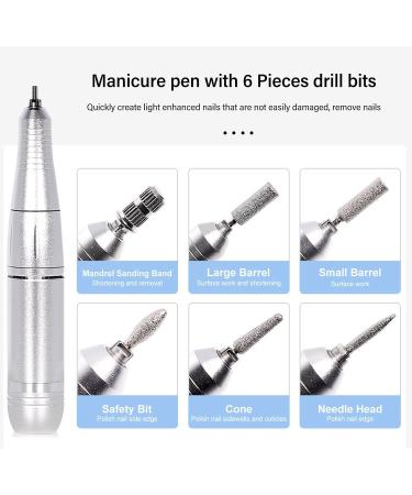 Electric Nail Drill 45000 RPM Electric Nail Grinder for Home - Buy Online on GoSupps.com