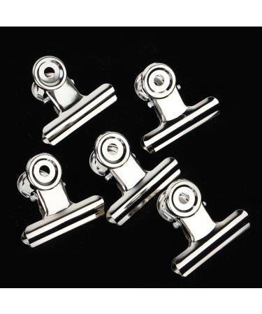 Nail Art Clips 5 Pieces Silver Nail Extension Clips for Long Nails for Thin Nails