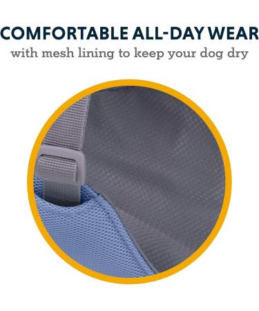 Luffwear Swamp Cool Dog Harness & Handle - Adjustable Cooling Running Gear for Pets | Light & Strong Heliotrope Purple (L/XL 81-107cm) - Buy Online on GoSupps.com