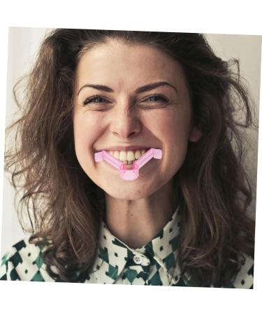 VINTORKY Lip Muscle Trainer Face Lips Face Exerciser Mouth Muscle Tightener Mouth Muscle Massager Lift Lips Trainer Lip Trainer Mouth Trainer Face Exerciser 9.30X7.70X1.50CM Pink - Buy Online on GoSupps.com