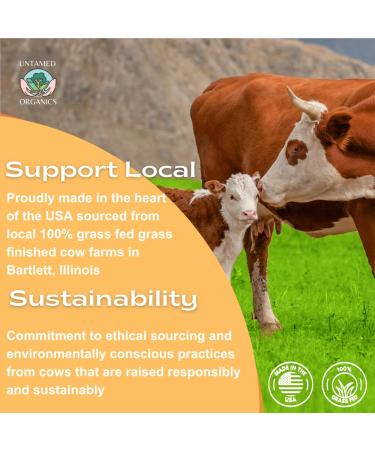 Handmade Tallow & Honey Skin Balm | 100% Grass-Fed Tallow & Raw Honey | All-Purpose Moisturizer for Sensitive Skin | 2 fl. oz. (Unscented - Buy Online on GoSupps.com