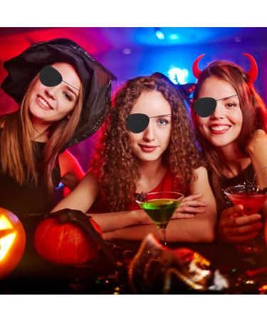 48 Pack Pirate Eye Patches | Black Felt Eye Patches for Kids & Adults | Perfect for Pirate Themed Parties & Role Play - Buy Online on GoSupps.com
