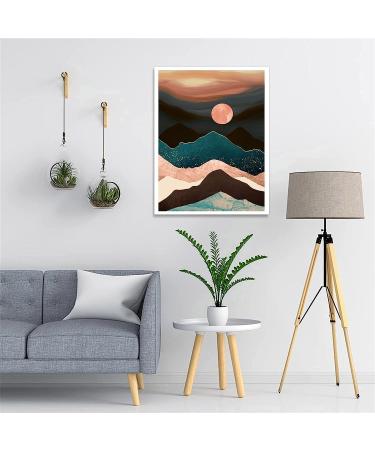 Hestarcul Diamond Painting Mountain Kit - Abstract Scenery Diamond Art for Adults (12x16) - Buy Online on GoSupps.com
