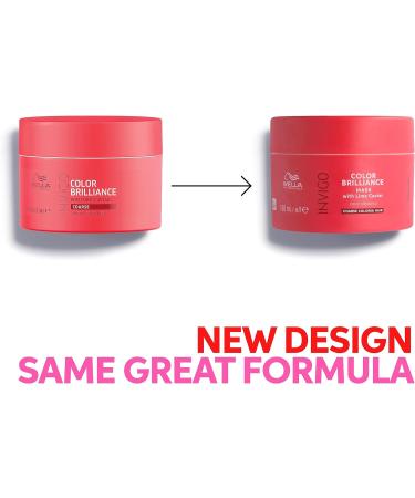Wella Professionals Invigo Color Brilliance Coarse Hair Colour Mask 150ml - Buy Online on GoSupps.com