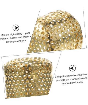 Lurrose 30-Piece Moxa Sticks for Smoking Massage | Handmade Moxibustion Rolls | Artemisia Wormwood Heat Boxes with Metal Stand - 3.5x3.5cm Gold - Global Shipping Available - Buy Online on GoSupps.com