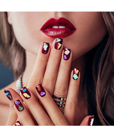 36 Boxes Seashell Nail Glitter Sequins - Multicolored 3D Laser Flakes for Nail Art Design - Buy Online on GoSupps.com
