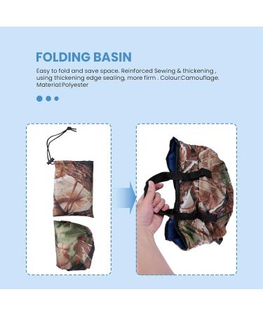 tesrgre Portable Folding Basin Large Travel Artifact Winter Foot Bath Bag Large Capacity Washing Bucket - Buy Online on GoSupps.com