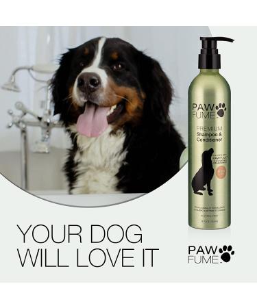 Pawfume Hypoallergenic Dog Shampoo & Conditioner for Smelly Dogs | Probiotic Pet Shampoo for Puppies & Show Dogs - Buy Online on GoSupps.com