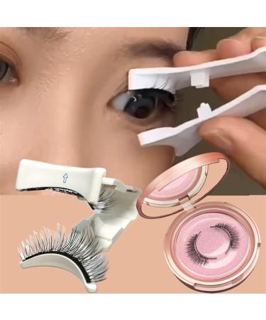 Aerliss Magnetic Lashes Magnetic Lashes With Applicator Eyelashes Magnetic Magnetic Lashes Kit Reusable Self Adhesive Eyelashes(Natural) - Buy Online on GoSupps.com